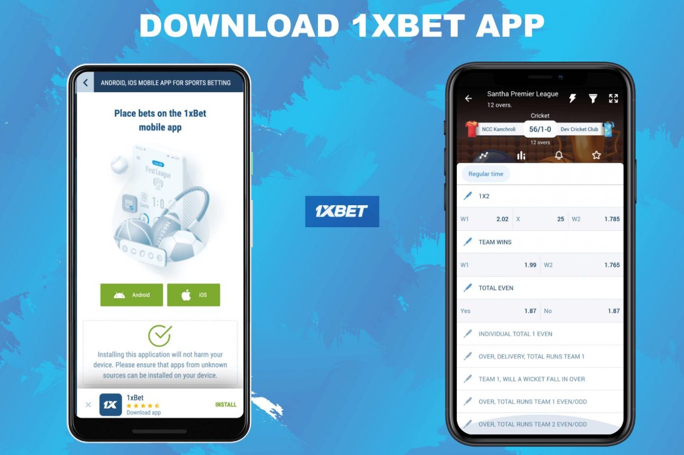 Étapes pour Télécharger 1xBet Apk iPhone