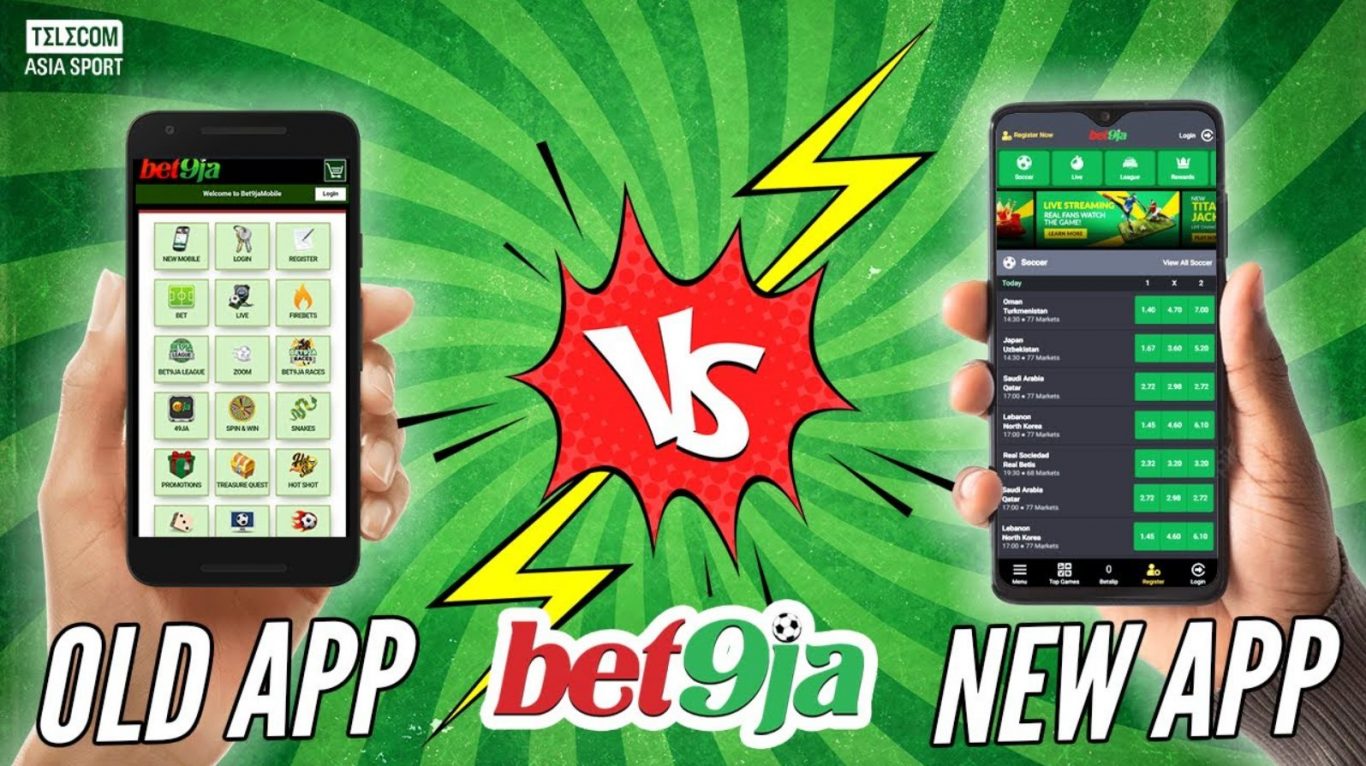 Comparatif du Site Web et de Bet9ja Mobile App